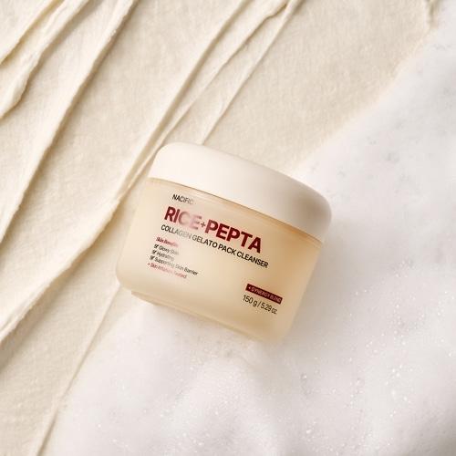 NACIFIC Rice Pepta Collagen Gelato Pack Cleanser 150g 3