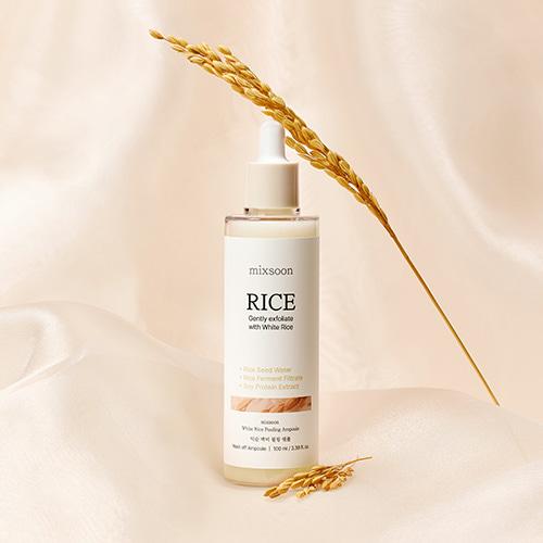mixsoon White Rice Peeling Ampoule 100ml 3