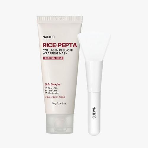 NACIFIC Rice Pepta Collagen Peel-Off Wrapping Mask 70g 5
