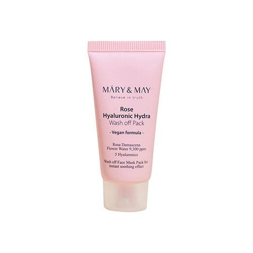 Mary&May Rose Hyaluronic Hydra Wash off Pack 30g 6