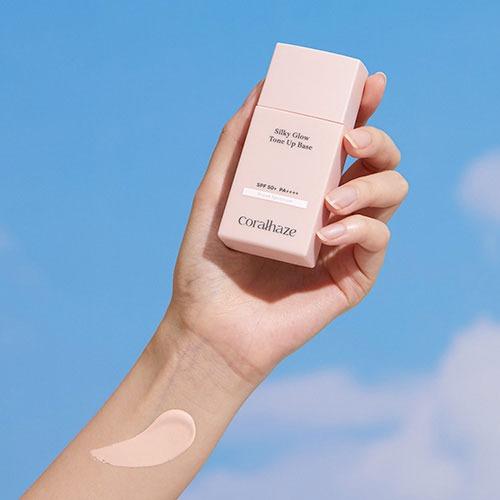 CORALHAZE Silky Glow Tone-up Base 30ml