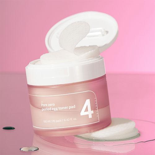 numbuzin No.4 Pore Zero Peeled Egg Toner Pad 70 Pads
