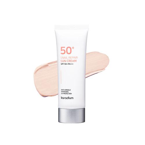 KARADIUM Snail Repair Sun Cream Anti-Wrinkle & Whitening SPF 50+PA+++ 70ml 2