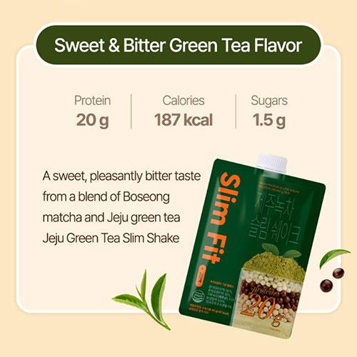 Extreme Jeju Green Tea Slim Shake 3pouche 2