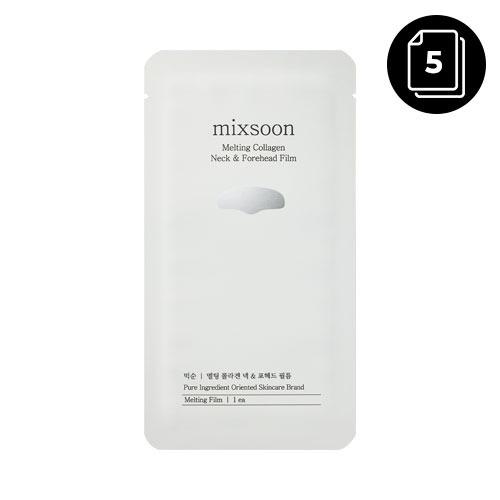 mixsoon Melting Collagen Neck & forehead Film 5ea