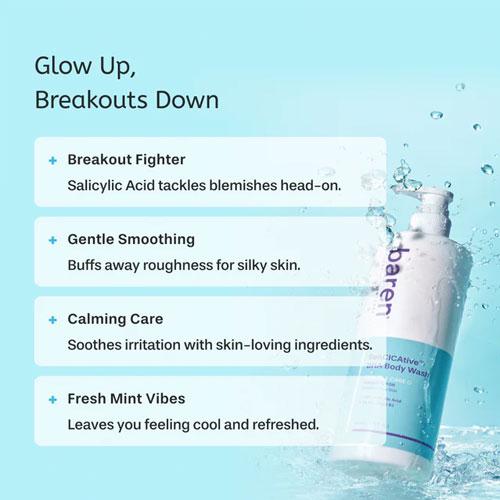 BAREN SenCICAtive BHA Body Wash 500ml 4