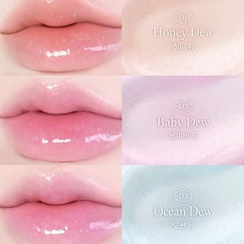Milk Touch DEW STAIN SHEER AURORA GLOSS  4ml 3