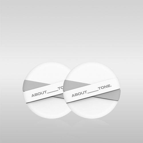 ABOUT_TONE Skin Layer Fit Cushion Puff 2P