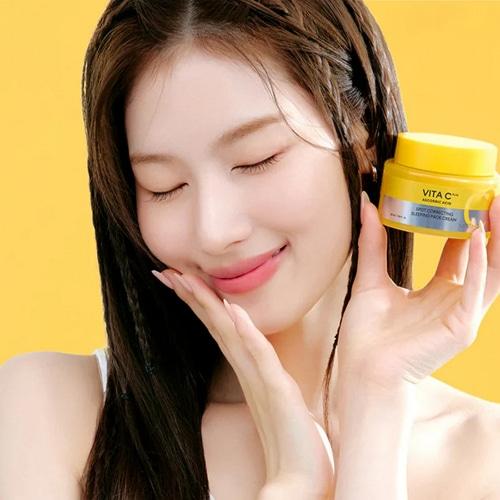 MISSHA Vita C Plus Sleeping Pack Cream 50ml 3