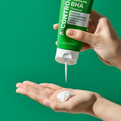 NINELESS A-Control Heartleaf & BHA Cleanser 120ml