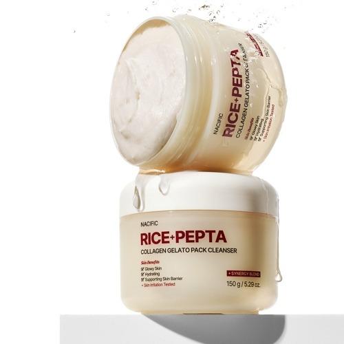 NACIFIC Rice Pepta Collagen Gelato Pack Cleanser 150g