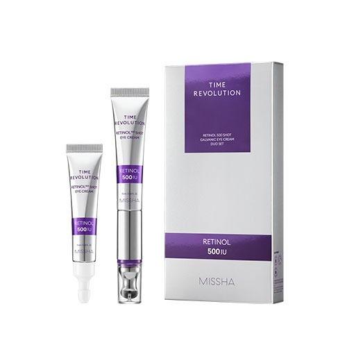 MISSHA Time Revolution 500 Shot Galvanic Eye Cream Duo Set 15ml+15ml