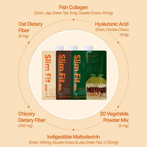 Extreme Jeju Green Tea Slim Shake 3pouche 3