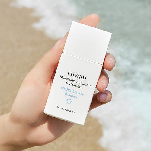 Luvum Bamboo Hyaluronic Moisture Suncream 50ml 5