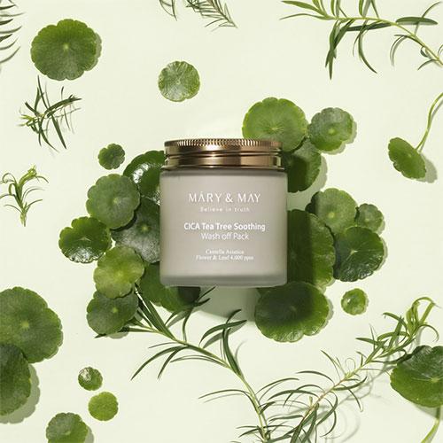 Mary&May CICA TeaTree Soothing Wash off Pack 125g 2