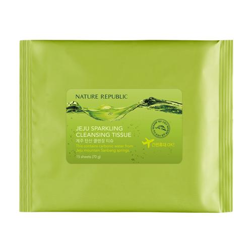 NATURE REPUBLIC Jeju carbonate cleansing tissues 15 sheets