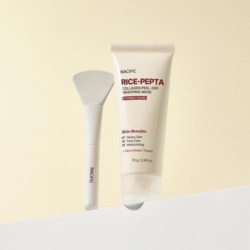 NACIFIC Rice Pepta Collagen Peel-Off Wrapping Mask 70g