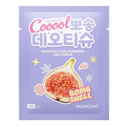 MUMCHIT Cool Powdery Deo Tissue 10ea 4