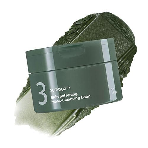 numbuzin No.3 Pore & Makeup Cleansing Balm with Green Tea and Charcoal 85g 2