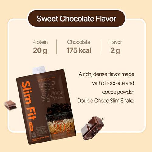 Extreme Double Choco Slim Shake 7pouche 2