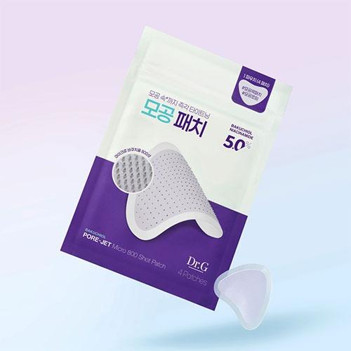 Dr.G BAKUCHIOL PORE-JET MICRO 800 SHOT PATCH 4Patches