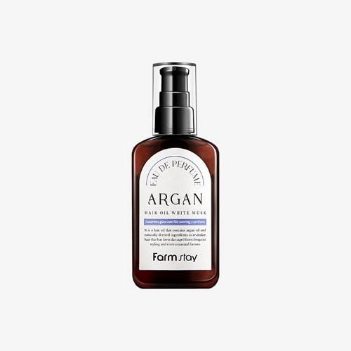 FARMSTAY EAU DE PERFUME ARGAN HAIR OIL WHITE MUSK 100ml 2