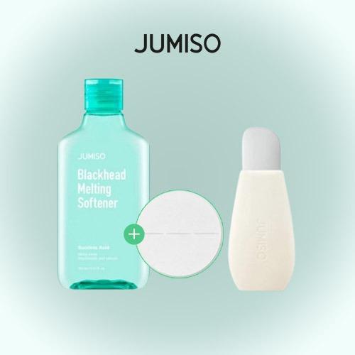 JUMISO Blackhead melting softner 150 ml + 2-in-1 Remover Tool (+ cotton 40 Pads set)