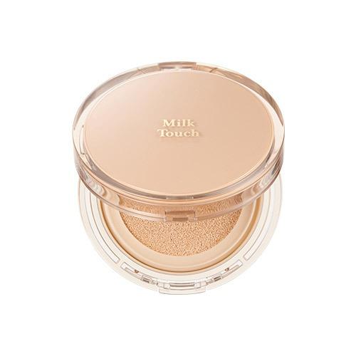 Milk Touch Long Lasting Velvet Glow Cushion #N02 Light Beige 13g+Refill 13g