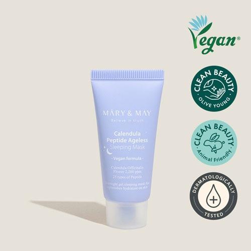 Mary&May Calendula Peptide Ageless Sleeping Mask 30g