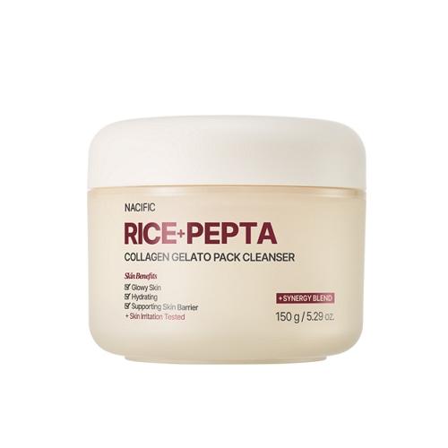 NACIFIC Rice Pepta Collagen Gelato Pack Cleanser 150g 5