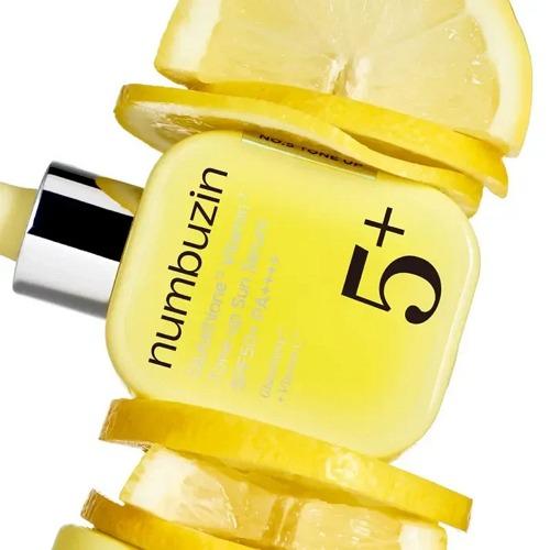 numbuzin No.5 Glutathione Vitamin Tone-up Sun Serum 30ml