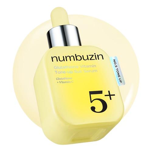 numbuzin No.5 Glutathione Vitamin Tone-up Sun Serum 30ml 2
