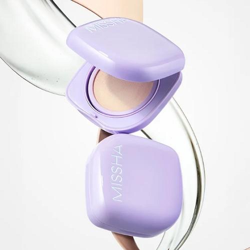 MISSHA Layering Fit Pine Phyto Mucin Serum Cushion 15g 2