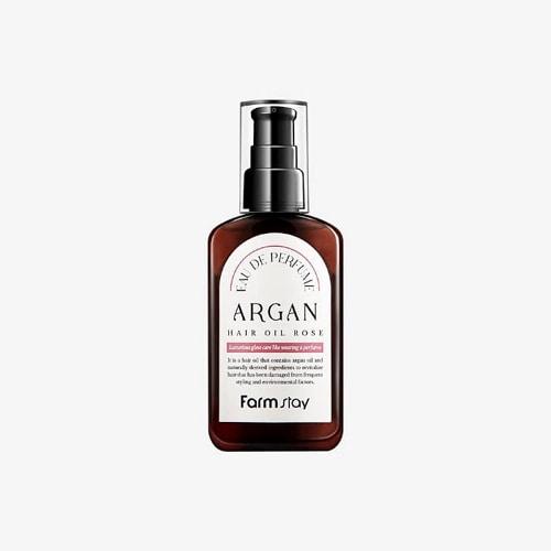 FARMSTAY EAU DE PERFUME ARGAN HAIR OIL ROSE 100ml 4