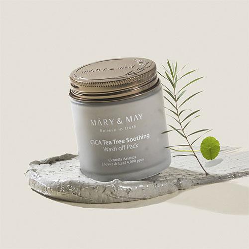 Mary&May CICA TeaTree Soothing Wash off Pack 125g 3