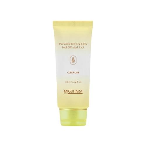 MIGUHARA Pineapple Refining Glow Peel-off Mask Pack 60ml 2