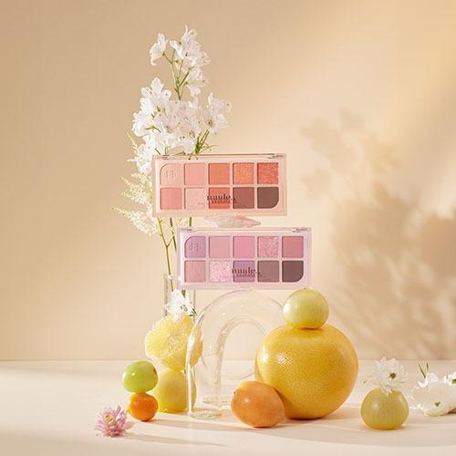 mude shawl moment eyeshadow palette 7g #03, #04