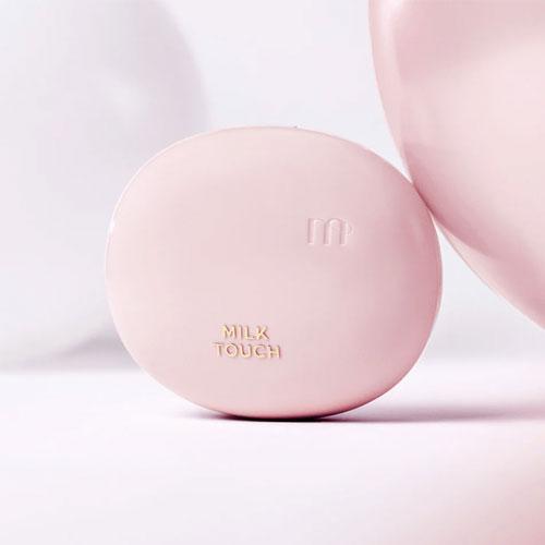 Milk Touch All-day Skin Fit Milky Glow Cushion + Refill 30g 2