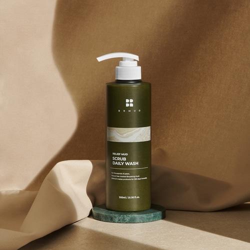 BRMUD Relief Mud Scrub Daily Body Wash 500ml 3