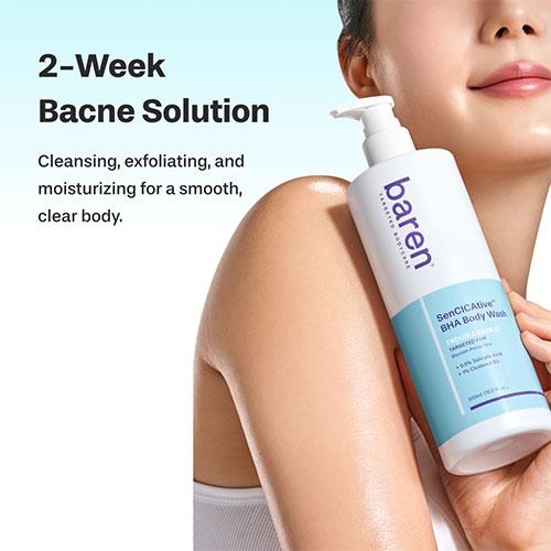 BAREN SenCICAtive BHA Body Wash 500ml 3