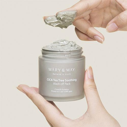 Mary&May CICA TeaTree Soothing Wash off Pack 125g 4